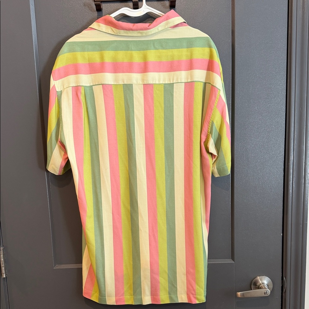 Kenny Flowers Multicolor Striped Men's Shirt - Picture 4 of 4
